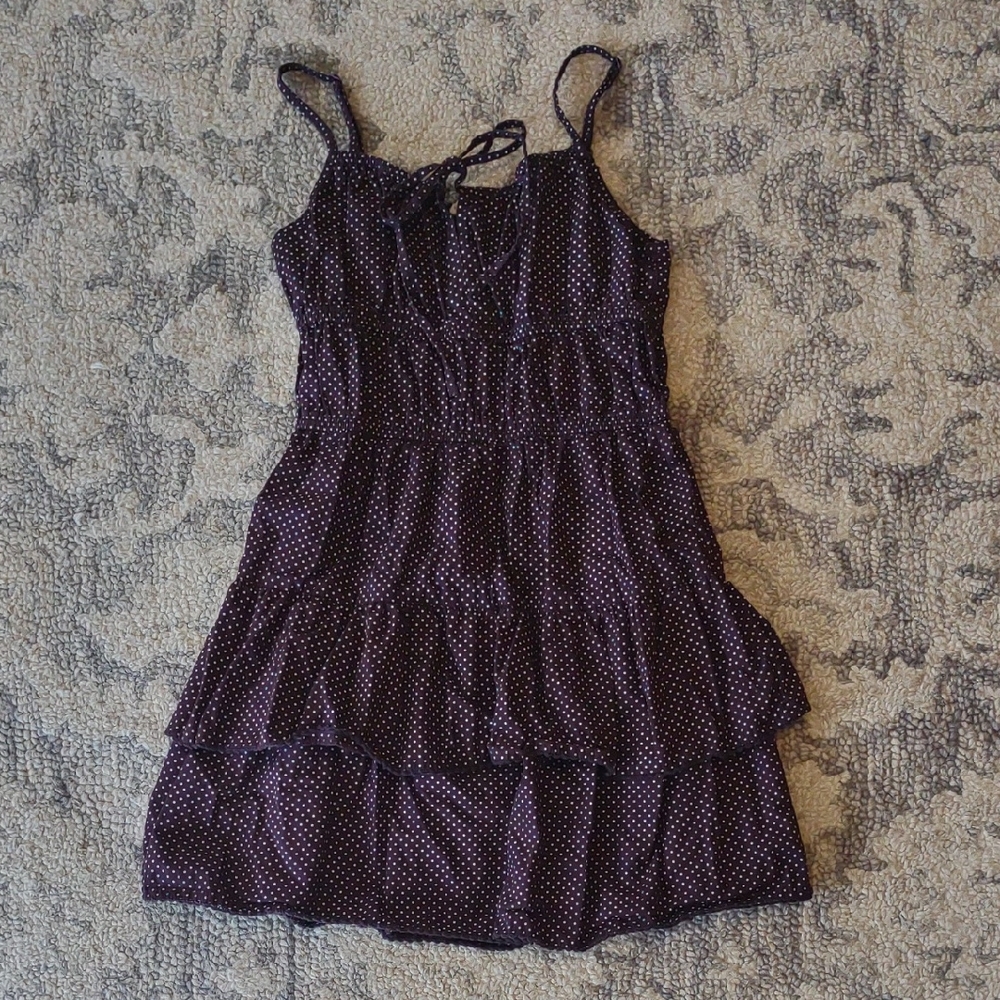 Brown Polka Dot Dress